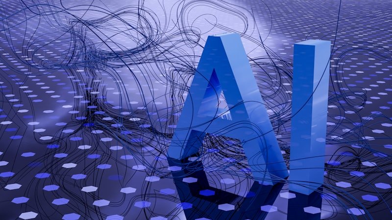 Representación de inteligencia artificial y tecnología digital