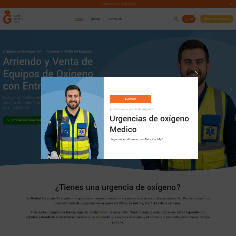 Tienda online Global Servicios